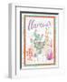 Lovely Llamas II Llamour-null-Framed Art Print