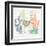 Lovely Llamas II-Mary Urban-Framed Art Print