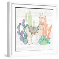 Lovely Llamas II-Mary Urban-Framed Art Print