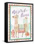 Lovely Llamas IV No Probllama-null-Framed Stretched Canvas