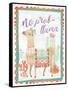 Lovely Llamas IV No Probllama-null-Framed Stretched Canvas