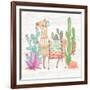 Lovely Llamas IV-Mary Urban-Framed Art Print