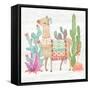 Lovely Llamas IV-Mary Urban-Framed Stretched Canvas