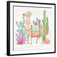 Lovely Llamas IV-Mary Urban-Framed Giclee Print