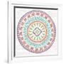 Lovely Llamas Mandala II-Mary Urban-Framed Art Print