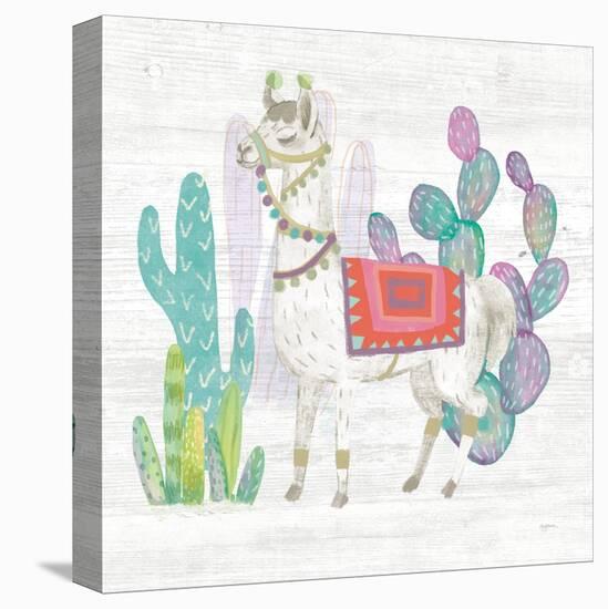 Lovely Llamas V-Mary Urban-Stretched Canvas