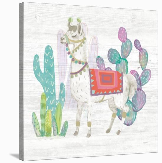 Lovely Llamas V-Mary Urban-Stretched Canvas