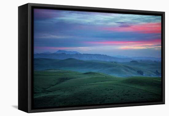 Lovely Morning in the the Coastal Hills, Northern California-null-Framed Stretched Canvas