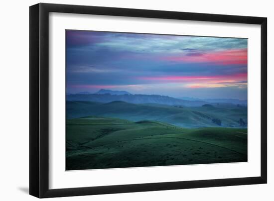 Lovely Morning in the the Coastal Hills, Northern California-null-Framed Photographic Print