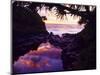 Lovely Oheo Gulch meets the Pacific in Haleakala National Park, Maui, Hawaii-Jerry Ginsberg-Mounted Photographic Print