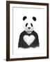 Lovely Panda-Balazs Solti-Framed Art Print