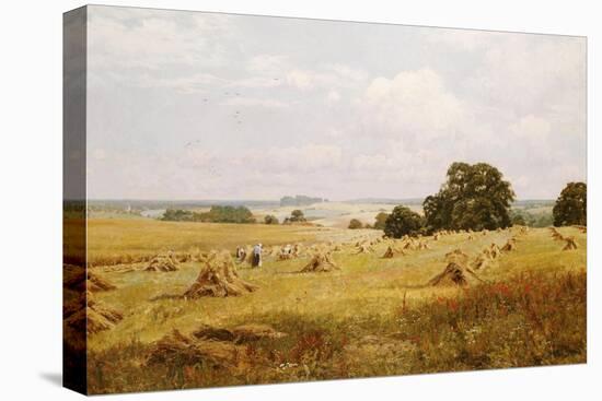 Lovely Peace with Plenty Crowned, 1907-Edward Wilkins Waite-Stretched Canvas