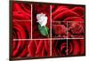 Lovely Roses Mosaic-duallogic-Framed Art Print