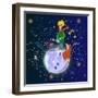 Lovely Vector Illustration.-MarushaBelle-Framed Art Print