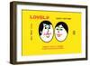 Lovely-null-Framed Art Print