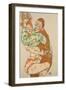 Lovemaking, 1915-Egon Schiele-Framed Giclee Print