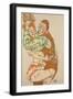 Lovemaking, 1915-Egon Schiele-Framed Giclee Print