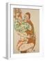 Lovemaking, 1915-Egon Schiele-Framed Giclee Print