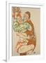 Lovemaking, 1915-Egon Schiele-Framed Giclee Print
