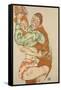 Lovemaking, 1915-Egon Schiele-Framed Stretched Canvas