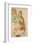 Lovemaking-Egon Schiele-Framed Art Print