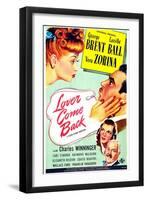 Lover Come Back-null-Framed Art Print