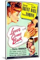 Lover Come Back-null-Mounted Art Print