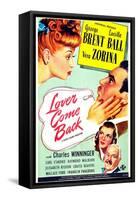 Lover Come Back-null-Framed Stretched Canvas