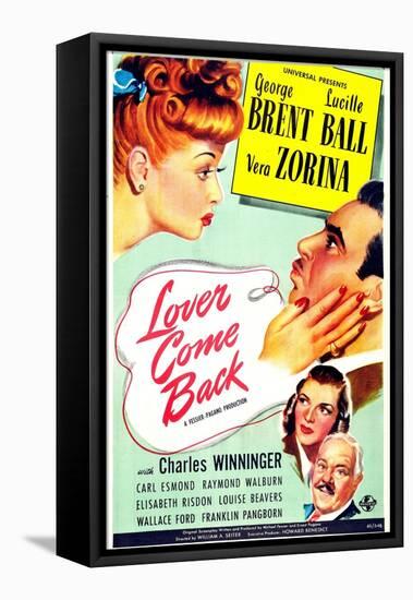 Lover Come Back-null-Framed Stretched Canvas