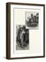 Lover's Leap, Elora (Left); Watch-Tower Rock, Irvine River (Right), Canada, Nineteenth Century-null-Framed Giclee Print