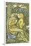 Lover with Head Bowed in Grief, from 'O Willow, Willow', Traditional English Folk Song,…-Walter Crane-Framed Giclee Print