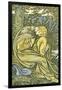 Lover with Head Bowed in Grief, from 'O Willow, Willow', Traditional English Folk Song,…-Walter Crane-Framed Giclee Print