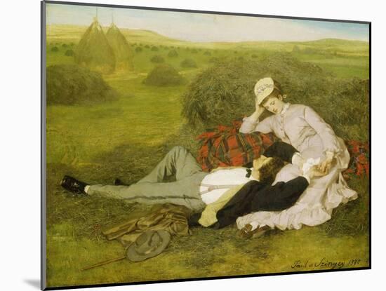 Lovers, 1870-Paolo Di Giovanni Fei-Mounted Giclee Print
