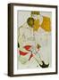 Lovers, 1913-Egon Schiele-Framed Giclee Print