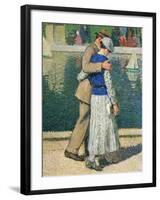 Lovers, 1932-1935-Henri Martin-Framed Giclee Print