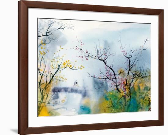 Lovers at Chi Tou-Chi Wen-Framed Giclee Print