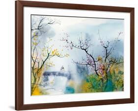 Lovers at Chi Tou-Chi Wen-Framed Giclee Print