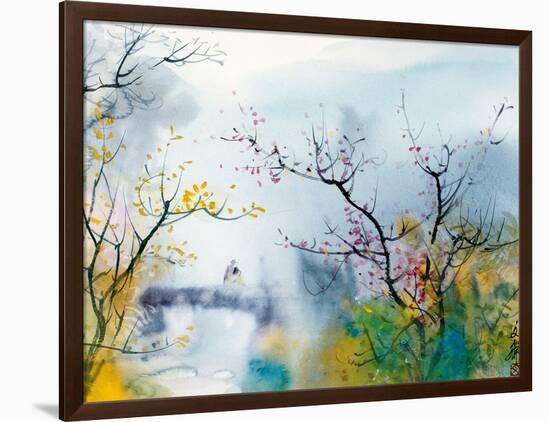 Lovers at Chi Tou-Chi Wen-Framed Giclee Print