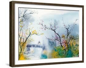 Lovers at Chi Tou-Chi Wen-Framed Giclee Print