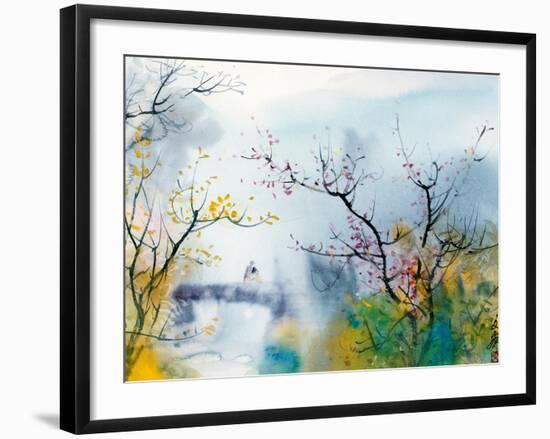 Lovers at Chi Tou-Chi Wen-Framed Giclee Print