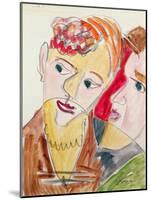 Lovers H 'Die Hembusse', 1931-Ernst Ludwig Kirchner-Mounted Giclee Print