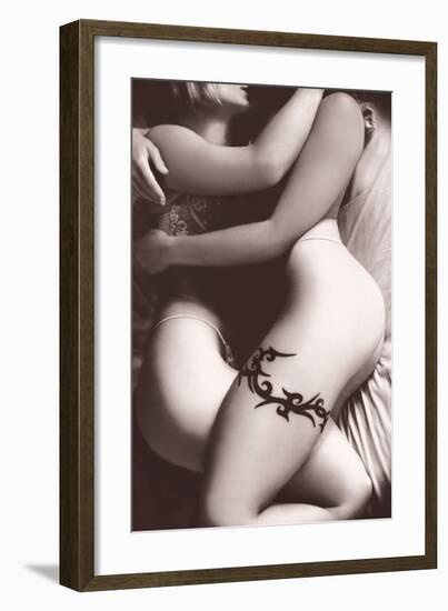Lovers II-null-Framed Art Print