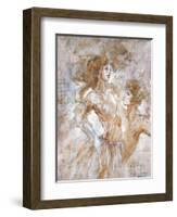 Lovers III-Marta Gottfried-Framed Giclee Print