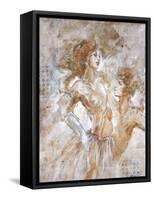 Lovers III-Marta Gottfried-Framed Stretched Canvas
