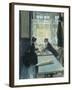 Lovers in a Cafe-Gotthardt Johann Kuehl-Framed Giclee Print