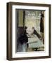 Lovers in a Cafe-Gotthardt Johann Kuehl-Framed Giclee Print