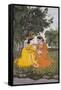 Lovers in a Forest, circa 1800-null-Framed Stretched Canvas