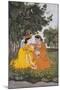 Lovers in a Forest, circa 1800-null-Mounted Giclee Print