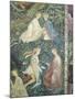 Lovers in a Garden in May-Maestro Venceslao-Mounted Giclee Print