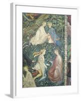 Lovers in a Garden in May-Maestro Venceslao-Framed Giclee Print